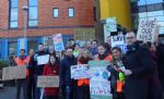 Junior Doctors Strike at Salford Royal Hospital